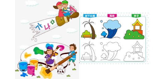 小孩學畫畫零基礎先學什么？