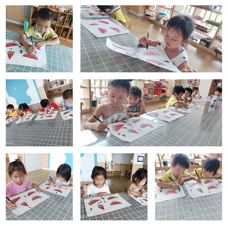兒童繪畫-童樂(lè)幼兒園孩子繪畫